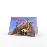 Merry Meerkats Card