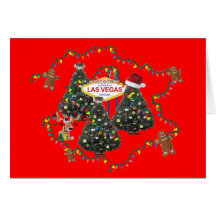 Merry, Merry Christmas In Las Vegas Card