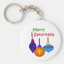 Merry Saturnalia Key Chain