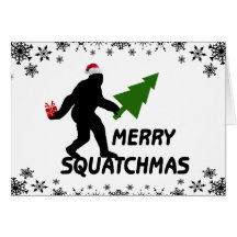 Merry Squatchmas Greeting Card