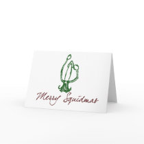 Merry Squidmas Card