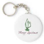 Merry Squidmas keychains