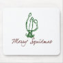 Merry Squidmas Mousepads