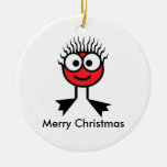 Merry Swimming Christmas Ornament