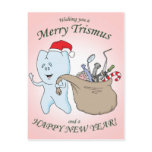 "Merry Trismus" Christmas Card postcards