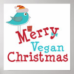 Merry Vegan Christmas Posters