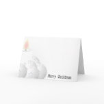 Merry White Christmas cards