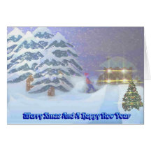 Merry Xmas and a Happy new Year Card