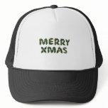 Merry Xmas Holly Mesh Hats