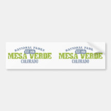Mesa Verde National Park Bumper Stickers