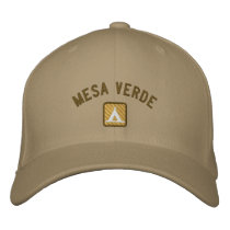 Mesa Verde National Park Embroidered Baseball Caps