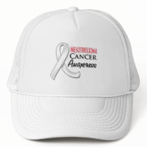 Mesothelioma Awareness Ribbon Hats