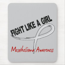 Mesothelioma Fight Like A Girl 7.3 Mousepad