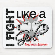 Mesothelioma I Fight Like A Girl 13.1 Mousepads