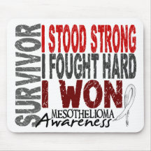 Mesothelioma Survivor 4 Mousemat