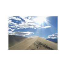 Mesquite Flat Dunes Stretched Canvas Prints