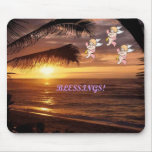 MESSAGES-BLESSINGS MOUSE PADS