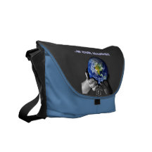 MESSENGER BAG- EARTH HANDS