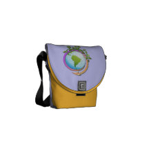 MESSENGER BAG- GREEN EARTH