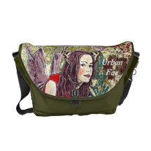 Messenger Bag Urban Fae "Breena" Fairy