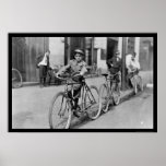 Messenger Boy and Bicycle 1911 posters