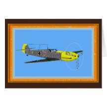 Messerschmitt 109E-7 Greeting Cards