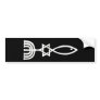 Messianic bumper sticker