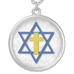 Messianic Cross with Star of David necklaces