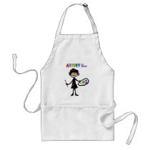 Messy Artist At Work Aprons