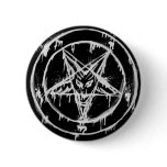 Messy Baphomet Button