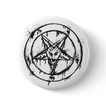 Messy Baphomet Button