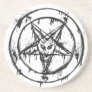 Messy Baphomet Coaster