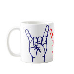 Metal 3 Colour Horn Mug