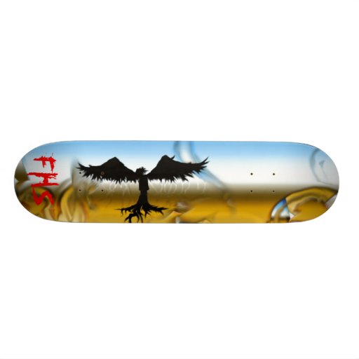 metal angel, FHS Custom Skateboard
