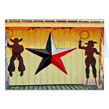 Metal Art at Senor Buddy's on 290, Austin, TX Greeting Cards