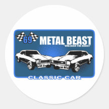 Metal Beast "Unleash The Beast" Sticker