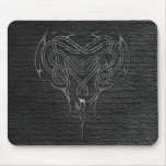 Metal Celtic Heart Knot with wall Mouse Mat