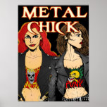Metal Chick Poster