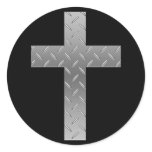metal cross stickers