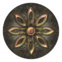 Metal Design stickers