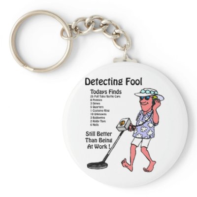 Metal Detectors Keychain
