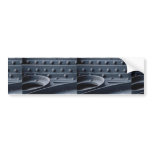 Metal door frame bumper stickers