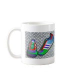 Metal Grate Sport Shoe mugs