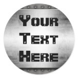 Metal Grunge Stickers