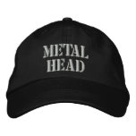 METAL HEAD embroidered hats