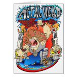 Metal Head Greeting Cards