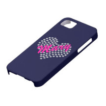 Metal Heart iPhone 5 Cover Template