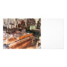 Metal Machine Shop Photo Card