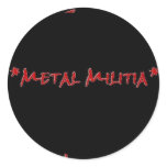 Metal Maniacs, Metal Militia Logo stickers