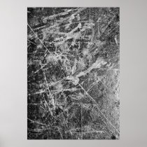 Metal Pollock Poster
